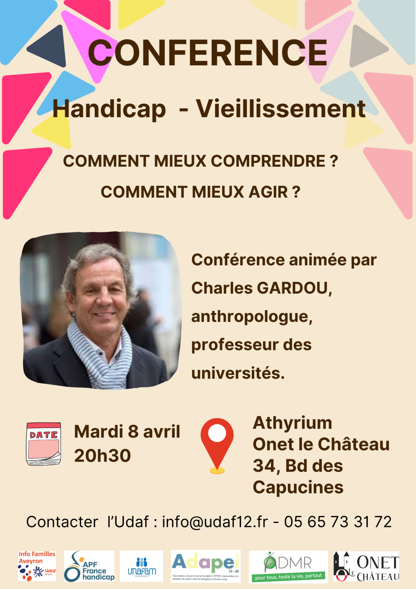Lire la suite à propos de l’article Conférence « Handicap et vieillissement »