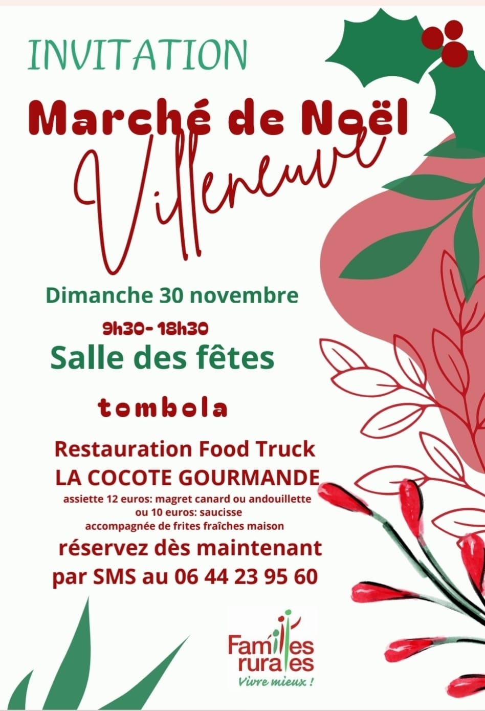 Lire la suite à propos de l’article Marché de Noël Villeneuve